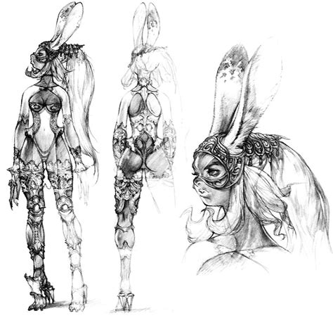 Fran Sketch Characters And Art Final Fantasy Xii Final Fantasy Xii