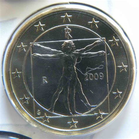 Italien 1 Euro Münze 2009 Euro Muenzentv Der Online Euromünzen Katalog