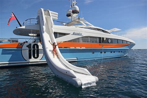 Water Slide Aboard Aurelia Ameller Yacht Charter Superyacht News