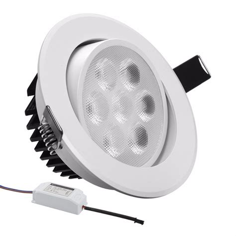 Free Shipping Le Paint White 7w 4in Led Recessed Ceiling