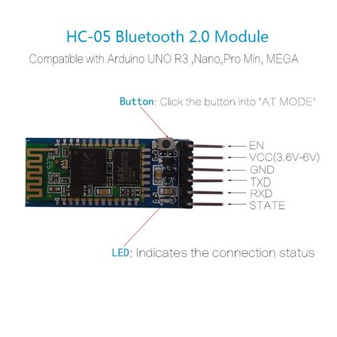 Bluetooth Module Hc 05 Pin Diagram Interfacing Hc 05 Bluetooth Module