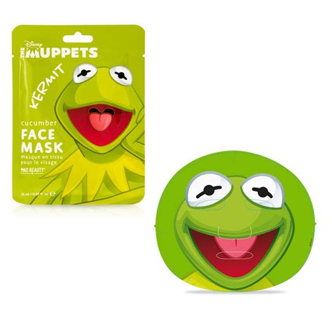 Disney The Muppets Kermit The Frog Face Mask Uk