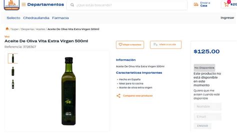 Walmart Aceite De Oliva Extravirgen Vita Premium Ml