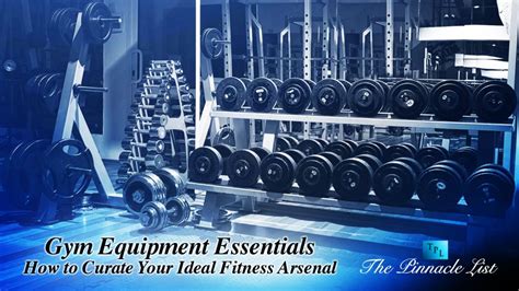 Gym Equipment Essentials How To Curate Your Ideal Fitness Arsenal