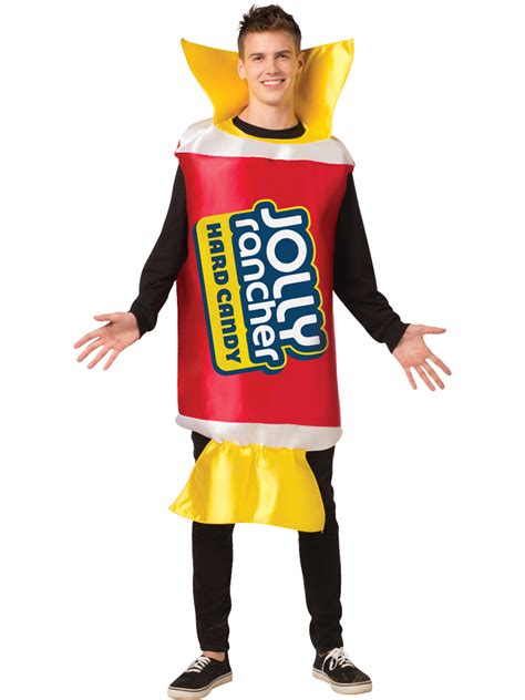 Adult Jolly Rancher Cherry Candy Wrapper Costume