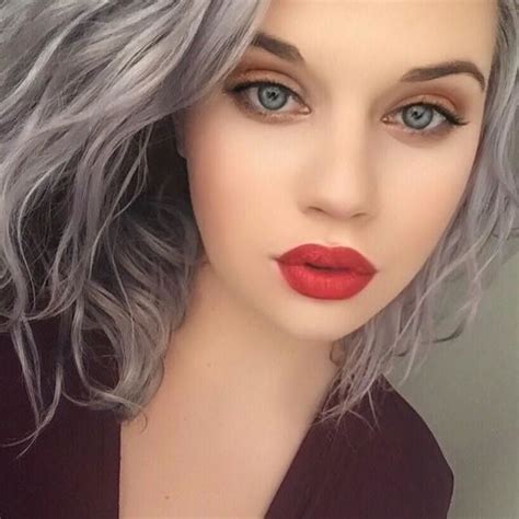 50 Most Popular Hair Color With Grey Eyes