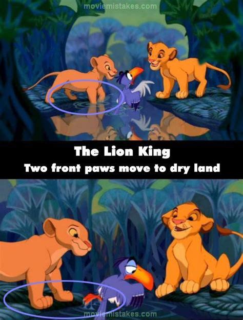 The Lion King Movie Mistake Picture 9 Lion King Movie Disney Easter