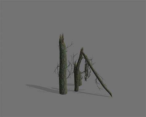 3d Model Nature Assets Swamp Trees Vr Ar Low Poly Cgtrader