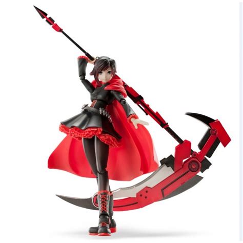 Rwby Super Action Statue Ruby Rose Big In Japan