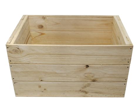 Wooden Crate Large Closed