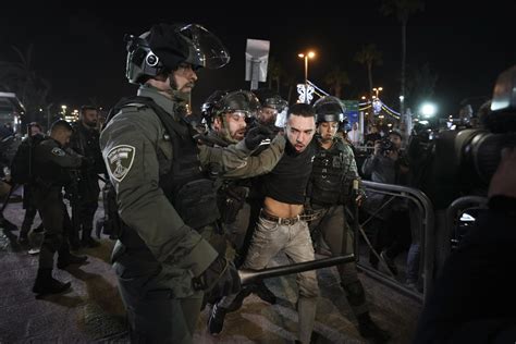 Israel Police Arrest 8 In Third Night Of Jerusalem Unrest Ap News