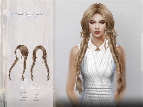 Colors15 Found In Tsr Category Sims 4 Female Hairstyles Side Braid