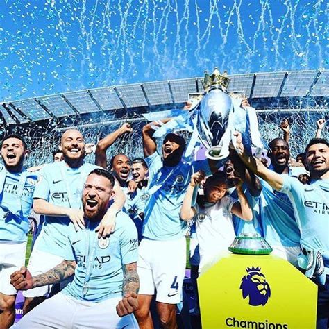 Champions Manchester City Football Club Manchester