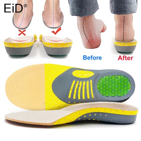 Orthotic Insoles Plantar Fasciitis Arch Support Flat Feet Foot Inserts