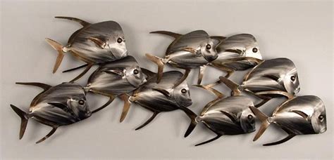 20 Stainless Steel Fish Wall Art Wall Art Ideas