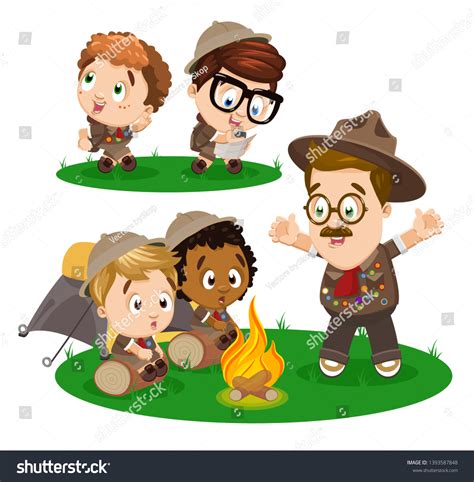 Boy Scout Leader Images Stock Photos And Vectors Shutterstock