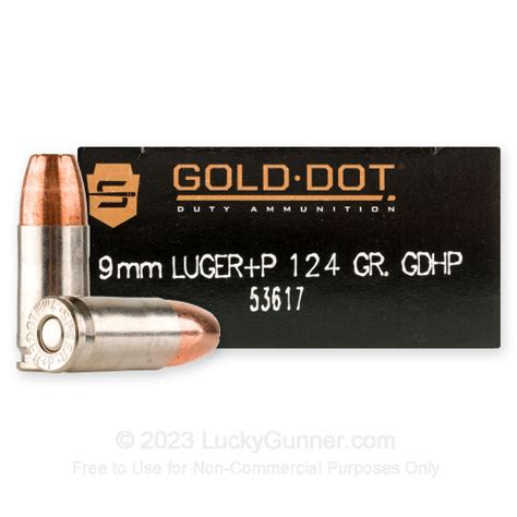 Premium 9mm Luger P Ammo For Sale 124 Grain Hp Ammunition In Stock