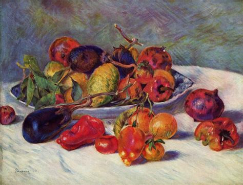 Still Life With Fruit Pierre Auguste Renoir Renoir