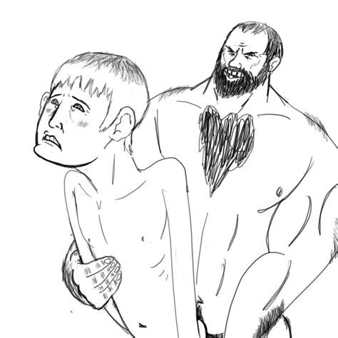 Rule 34 A Song Of Ice And Fire Forced Yaoi Gregor Clegane Male Monochrome Multiple Males