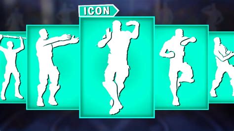 All Icon Series Fortnite Dances And Emotes Chapter 1 Season 7 Chapter