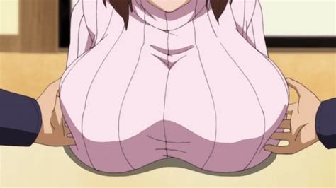 Konami Hhh Triple Ecchi Hhh Triple Ecchi Animated Animated Gif Babe Girl Breast Lift