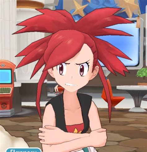 Flannery Face Pokémon Masters Know Your Meme