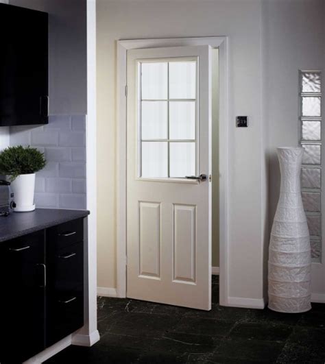 White Glass Panel Interior Doors Ideas To Provide More
