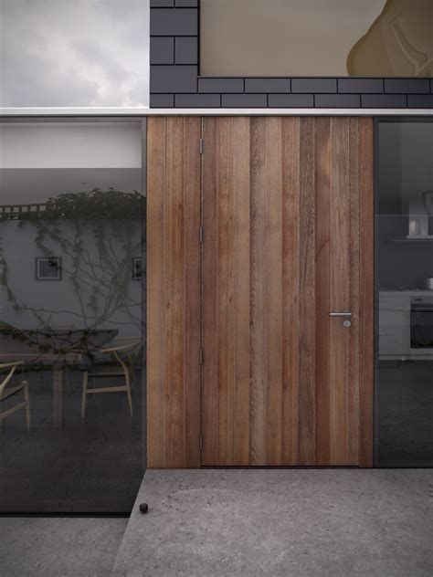 It is complemented by sleek planters and on the other hand those at the door can see inside your home. 50 Modern Front Door Designs