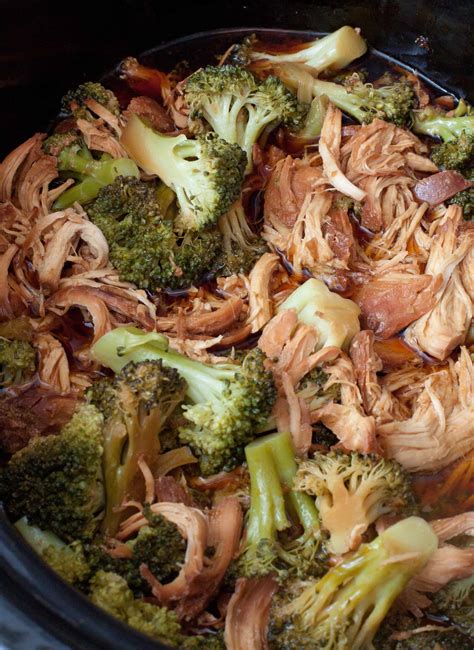 Crock Pot Chicken And Broccoli Served From Scratch
