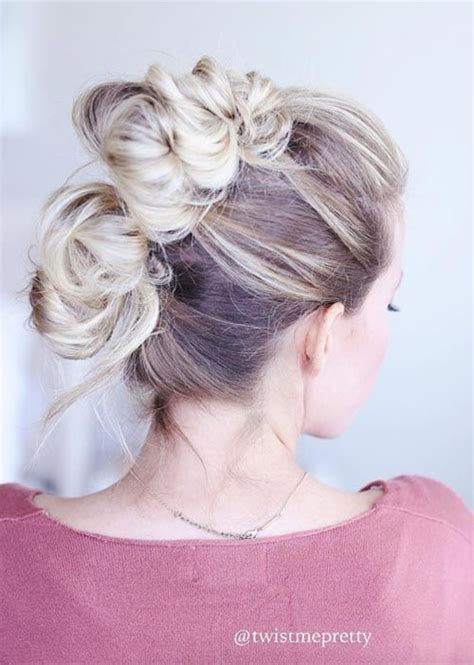 pretty holiday hairstyles ideas knotted updo holiday hairstyles party hairstyles medium