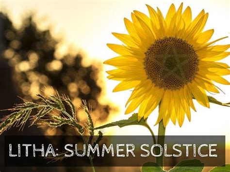 Celebrating Litha The Summer Solstice Davyandtracy