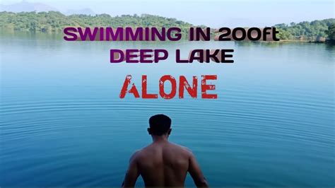 How To Swim In Open Water 1km Swimming In The Lake Youtube