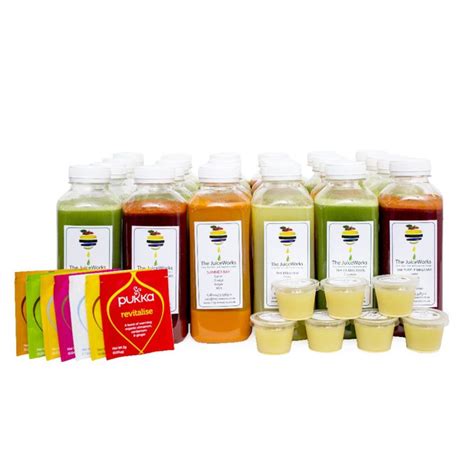 7 Day Juice Cleanse Detox Weight Loss And Immune Boost Uk Delivery
