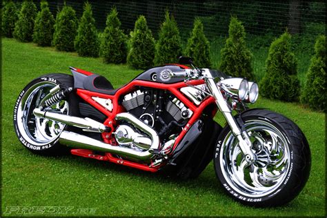 The First Turbocharged Harley Davidson V Rod It Really Looks Good And