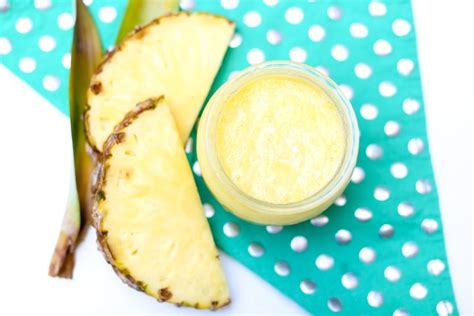 How To Make A Delicious Diy Pineapple Scrub Sugar Scrub Homemade