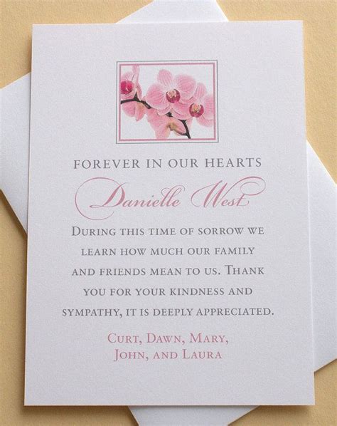 Feb 20, 2020 · thank you for the card and your kind words of love and support. Let me create a personalized sympathy thank you card for ...