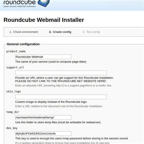Running Your Own Email Server Customizing Roundcube