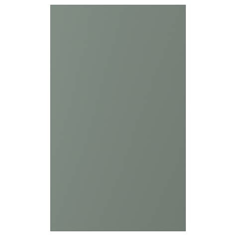 BODARP Door, gray-green, 18x30