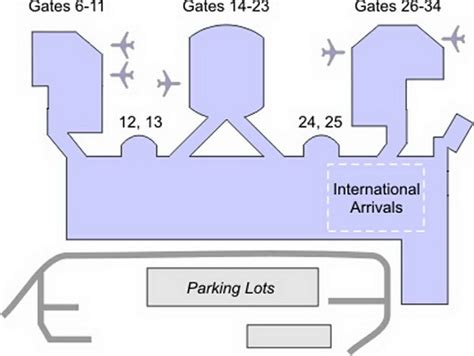 Honolulu Airport Terminal Map United States Map