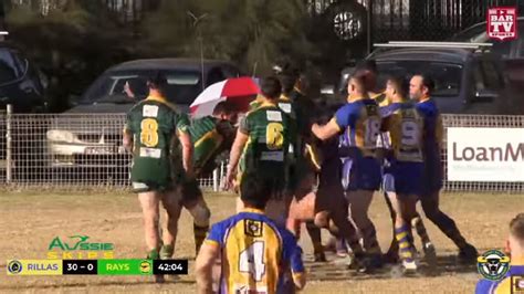 Brawl Breaks Out At Warilla Gorillas And Stingrays Of Shellharbour Rugby League Match