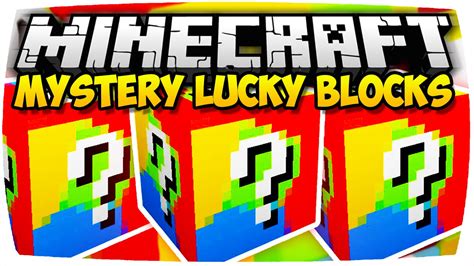 Minecraft Mystery Lucky Blocks Mod Neuer Pc And Real Life Videos