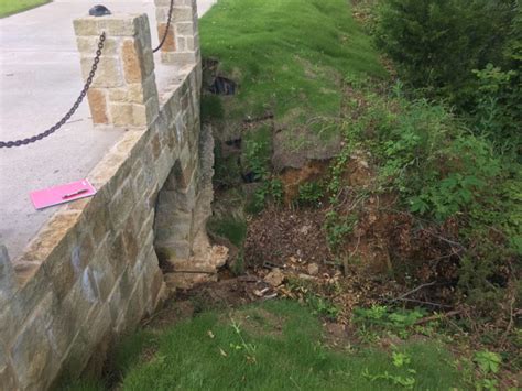 Erosion Control Gabion Wall Case Study J Cordell Landscape