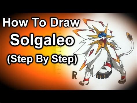 Something one of the best easy sketches to draw is a key part of winter fun! How To Draw Solgaleo Step By Step - YouTube