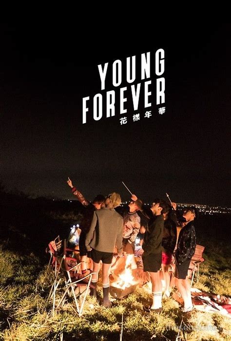 Bts Forever Young 2 Poster By Theseoutlines Bts Young Forever Bts