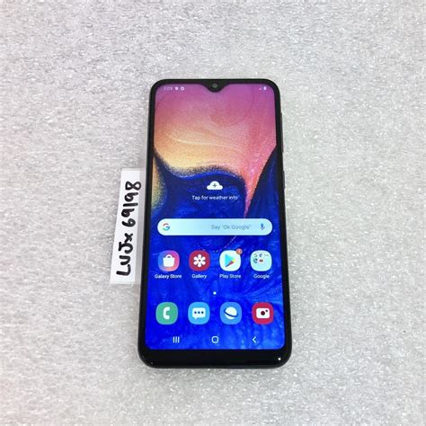 Samsung Galaxy A10e Unlocked Black 32gb 2gb Sm A102u1 Lujx69198