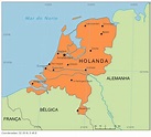 Descubra detalhes sobre o mapa da Holanda - Morar e viajar