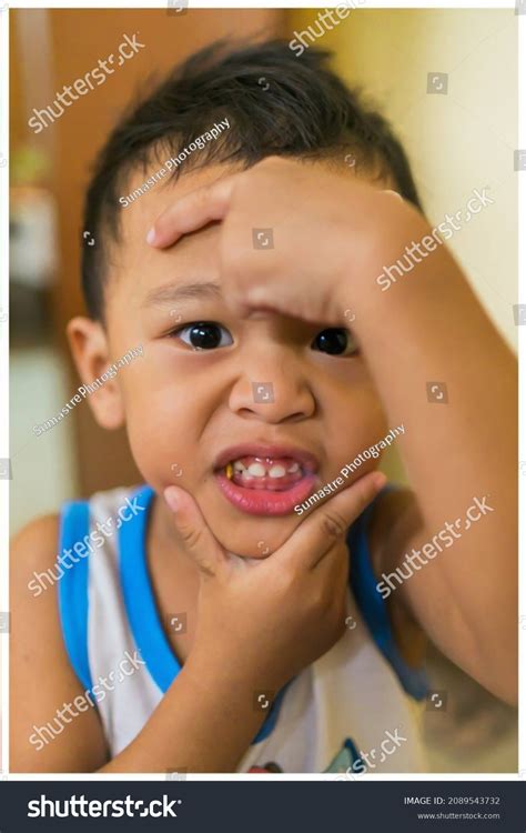 Kid Making Funny Face Stock Photo 2089543732 Shutterstock