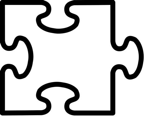 Puzzle Pezzo Bianca Grafica Vettoriale Gratuita Su Pixabay