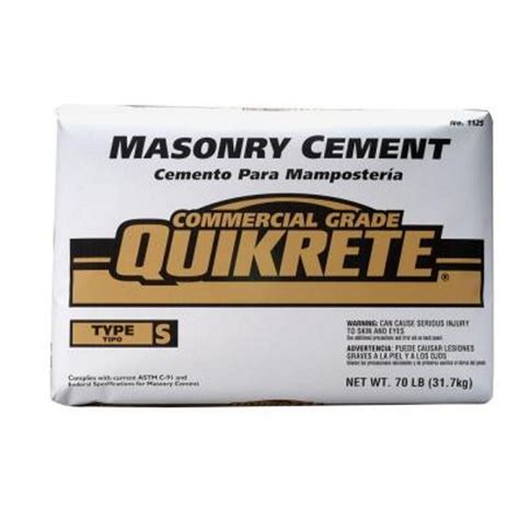 Quikrete 112571 Type S Masonry Cement 70 Pound At Sutherlands