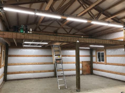 Pole Barn Loft Framing